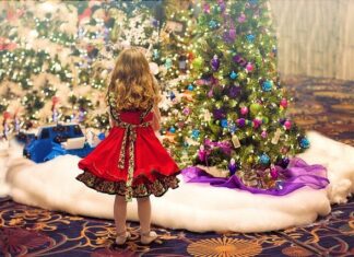 Sukienka na święta dla dziewczynki Sukienka na święta dla dziewczynki